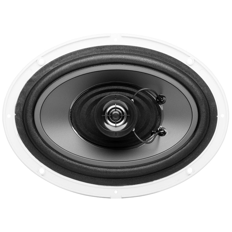 Boss Audio 6"x 9" MR690 Oval Speakers - White - 350W