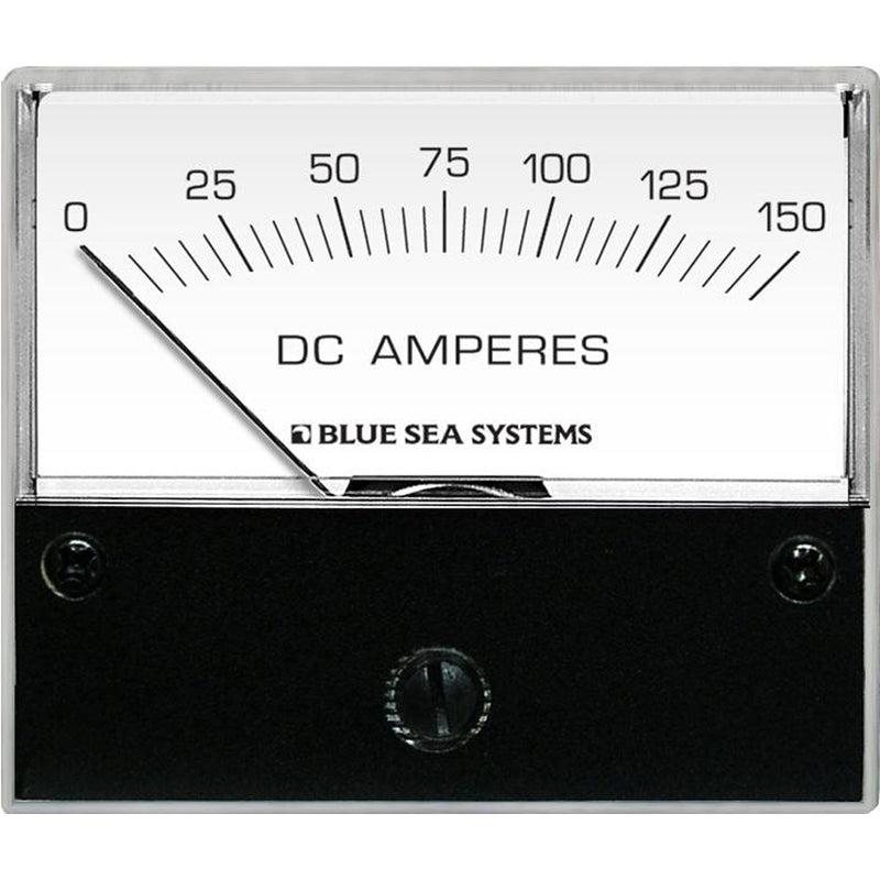 Blue Sea 8018 DC Analog Ammeter - 2-3-4" Face, 0-150 Amperes DC