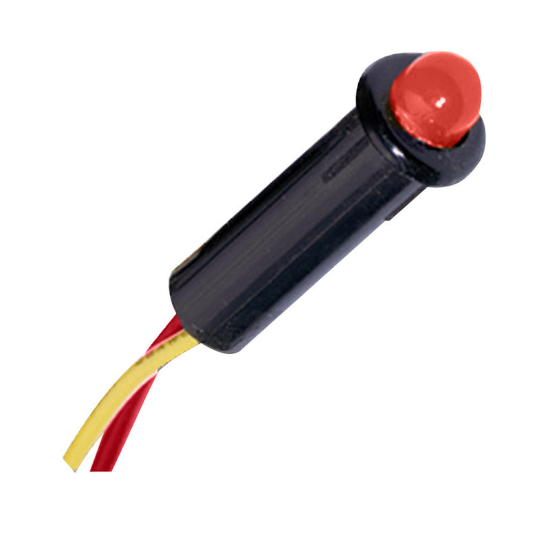 Paneltronics LED Indicator Light - Red - 240 VAC - 1-4"