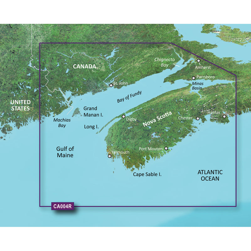 Garmin BlueChart® g3 Vision® HD - VCA004R - Bay of Fundy - microSD™-SD™