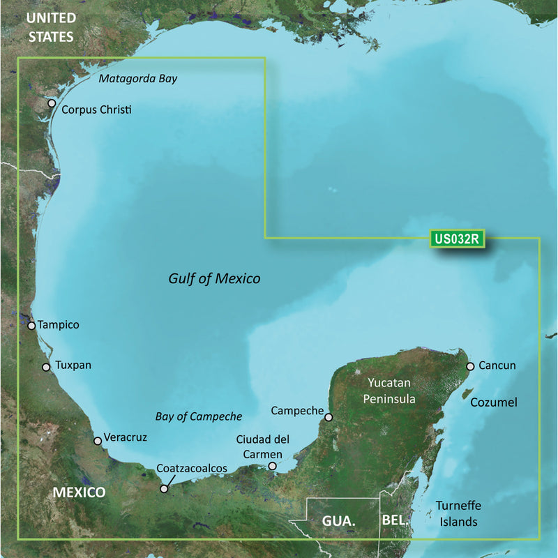 Garmin BlueChart® g3 Vision® HD - VUS032R - Southern Gulf of Mexico - microSD™-SD™