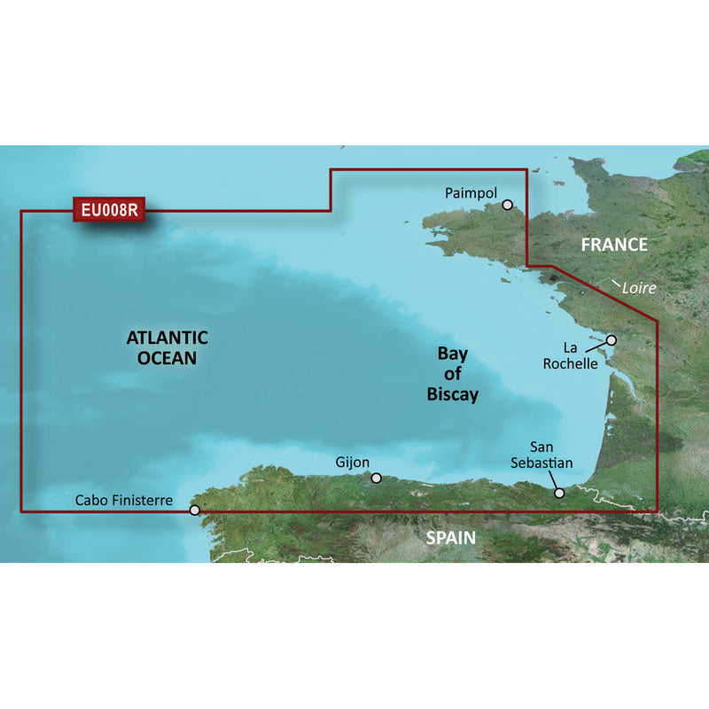 Garmin BlueChart® g3 Vision® HD - VEU008R - Bay of Biscay - microSD™-SD™