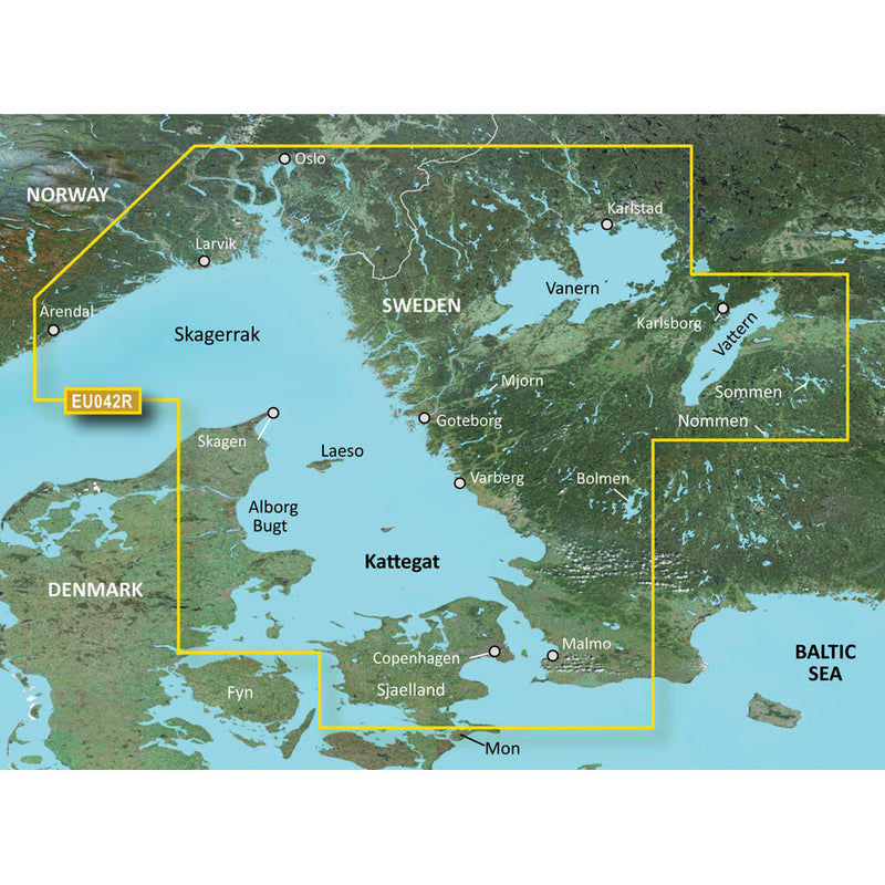 Garmin BlueChart® g3 Vision® HD - VEU042R - Oslo to Trelleborg - microSD™-SD™