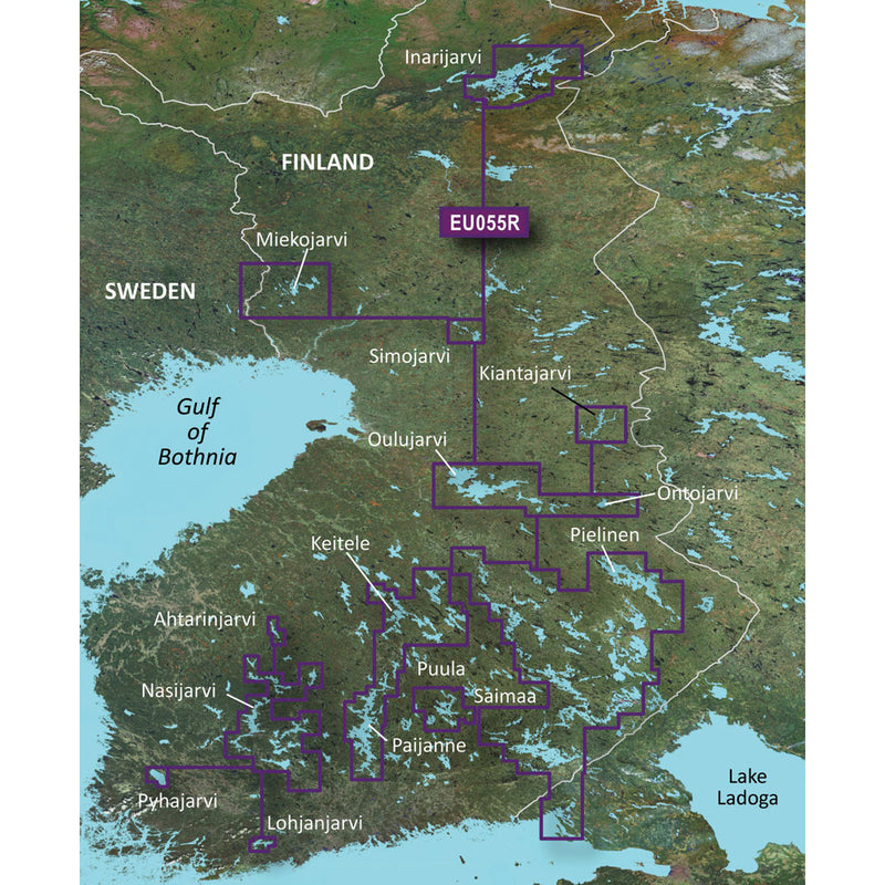 Garmin BlueChart® g3 Vision® HD - VEU055R - Finnish Lakes - microSD™-SD™