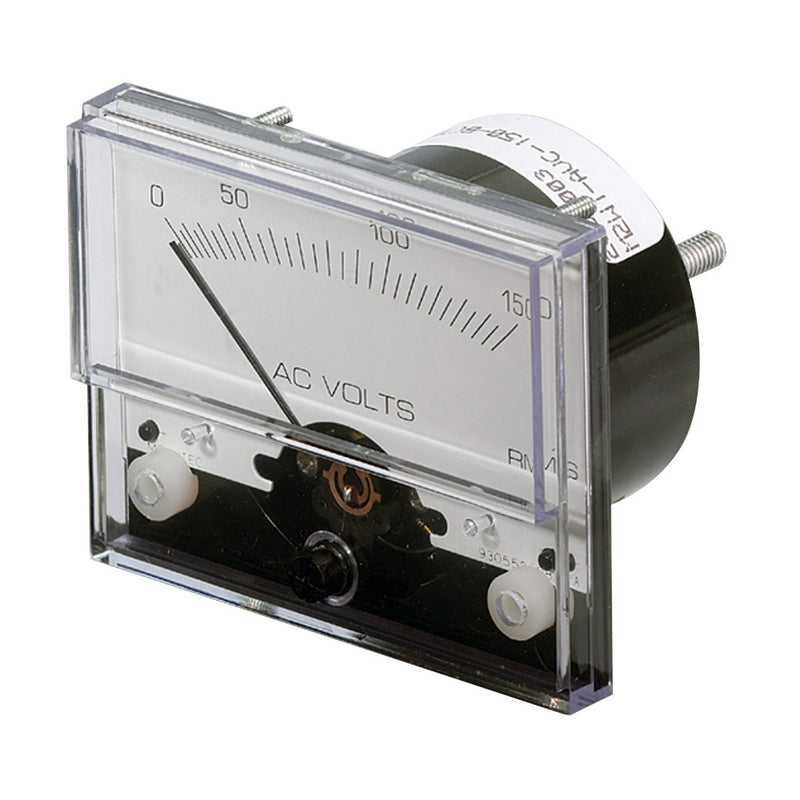 Paneltronics Analog AC Voltmeter - 0-150VAC - 2-1-2"