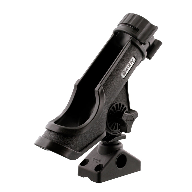 Scotty Powerlock Rod Holder Black w-241 Side-Deck Mount