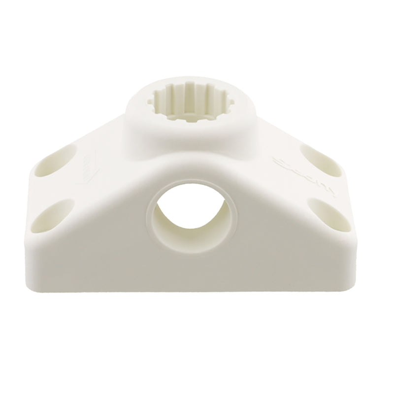 Scotty Combination Side - Deck Mount - White