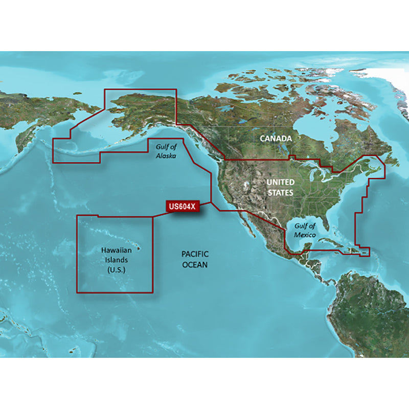 Garmin BlueChart® g3 HD - HXUS604x - US All & Canadian West - microSD™-SD™