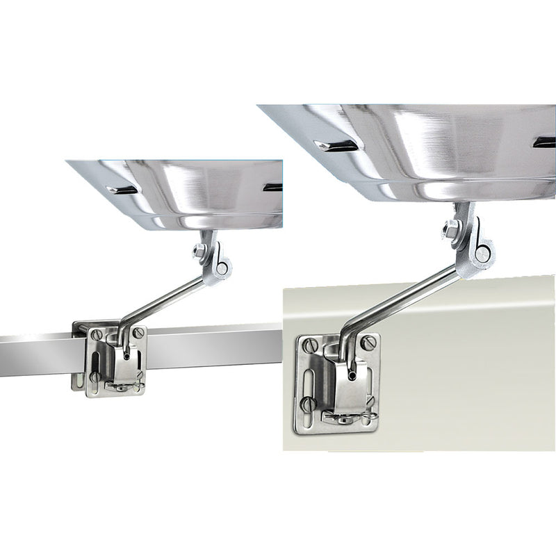 Magma Marine Kettle® Bulkhead or Square-Flat Rail Mount