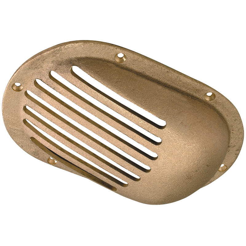 Perko 3-1-2" x 2-1-2" Scoop Strainer Bronze MADE IN THE USA