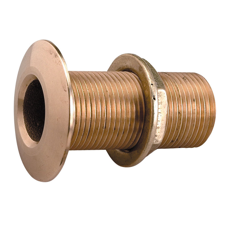 Perko 1-2" Thru-Hull Fitting w-Pipe Thread Bronze MADE IN   THE USA