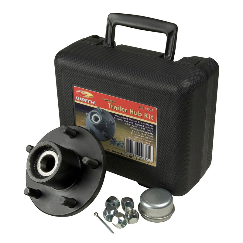 C.E. Smith Trailer Hub Kit Package 1-1-16" Stud 5 x 4-1-2