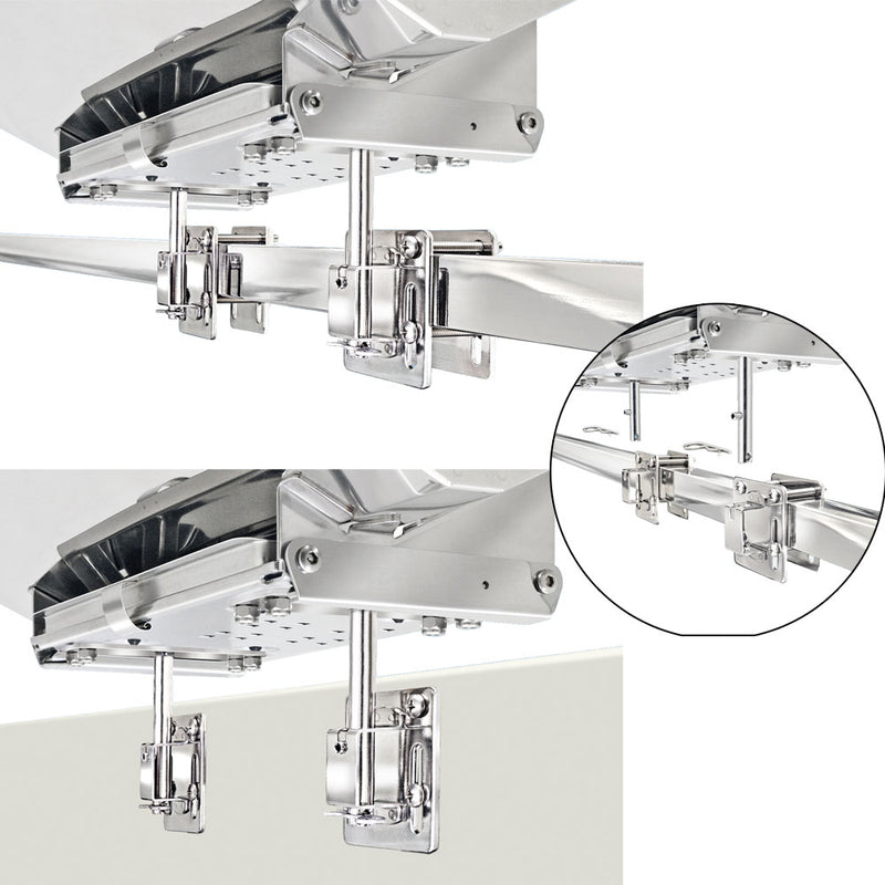 Magma Dual Side Bulkhead or Square-Flat Rail Mount