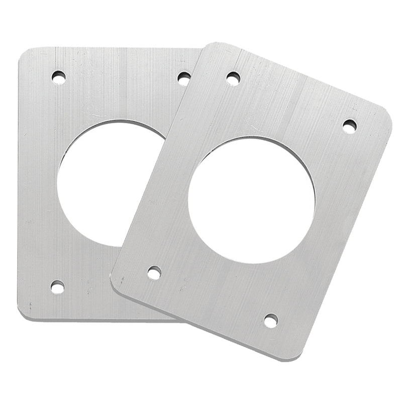 TACO Backing Plates f-Grand Slam Outriggers - Anodized Aluminum