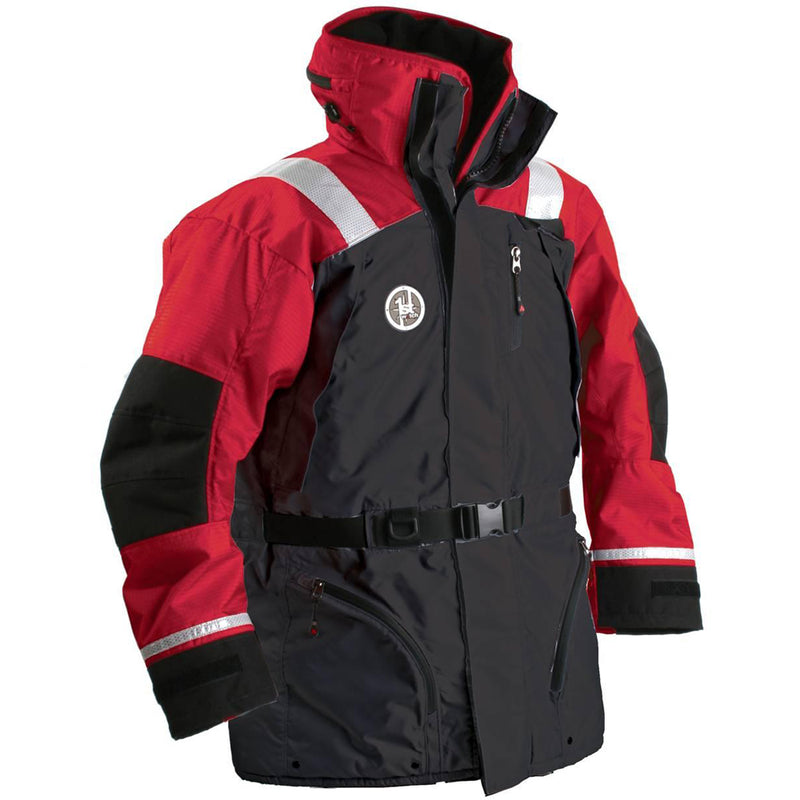 First Watch AC-1100 Flotation Coat - Red-Black - XL