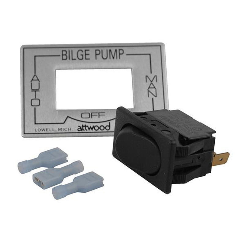 Attwood 3-Way Auto-Off-Manual Bilge Pump Switch