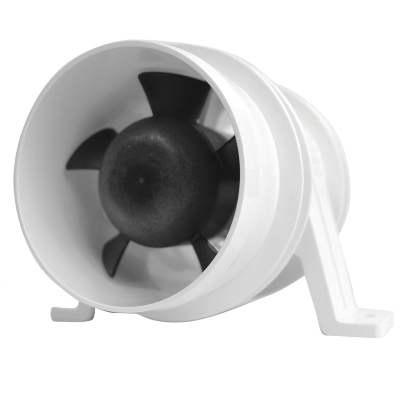 Attwood Turbo 3000 Series In-Line Blower - 12V - White