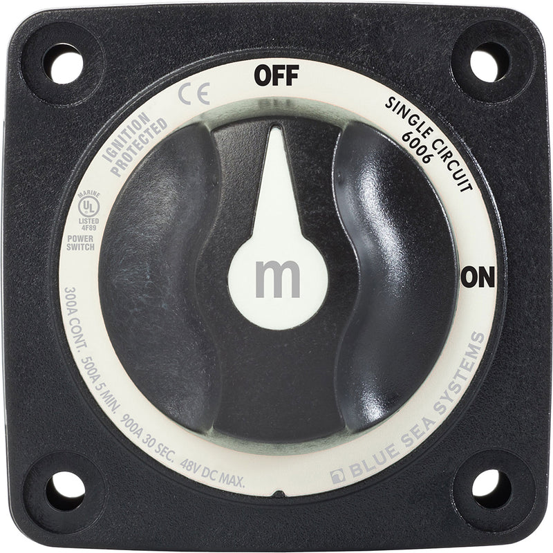 Blue Sea 6006200 Battery Switch Mini ON-OFF - Black