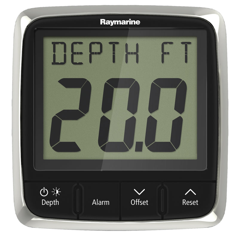 Raymarine i50 Depth Display System w-Thru-Hull Transducer