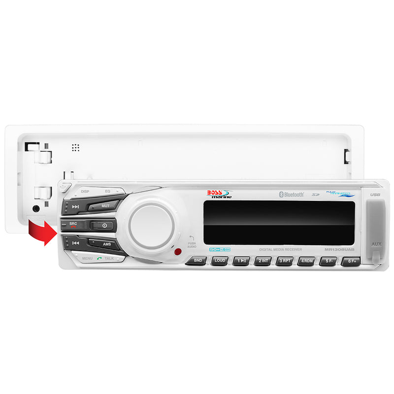 Boss Audio MR1308UAB Marine Stereo w-AM-FM-BT-USB