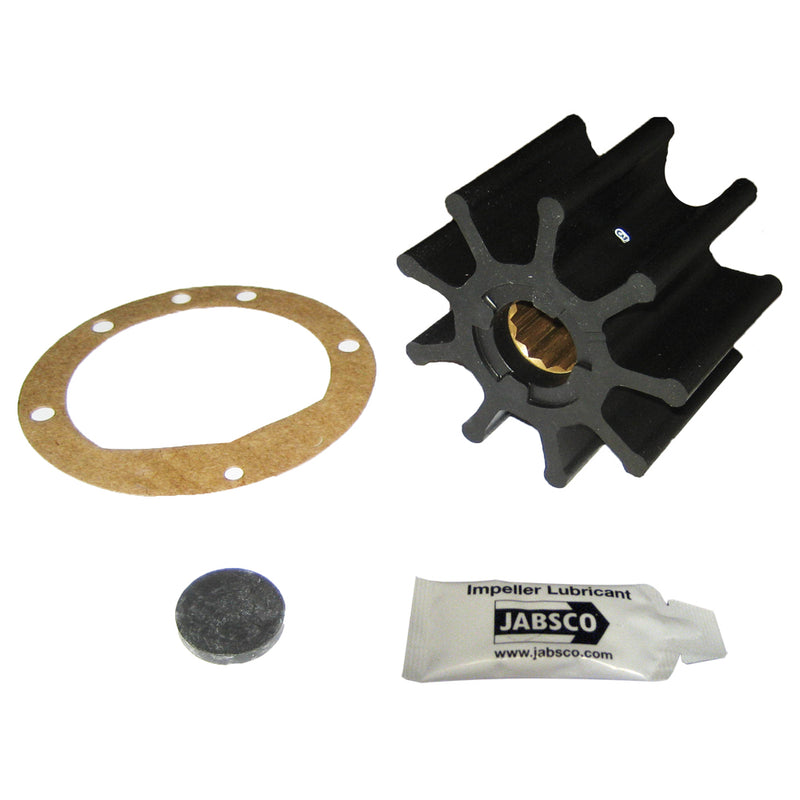 Jabsco Impeller Kit - 9 Blade - Nitrile - 3-3-4" Diameter x 2-1-2" W, 1" Shaft Diameter