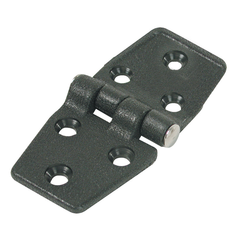 Whitecap Door Hinge - Black Nylon - 1-1-2" x 3"