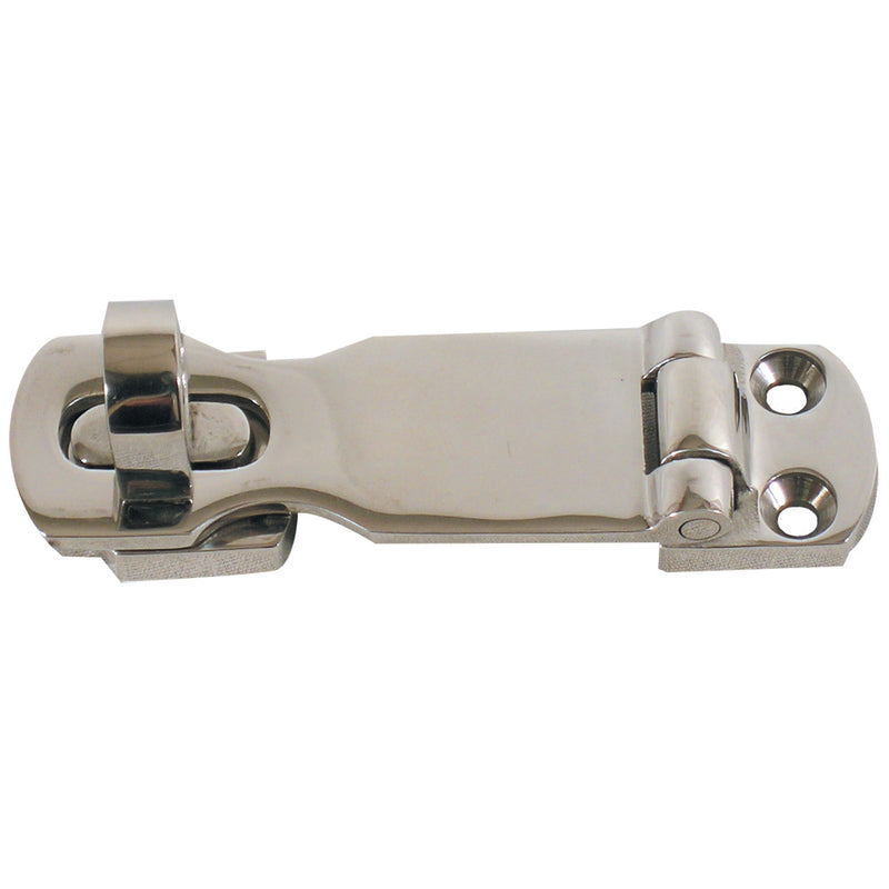 Whitecap 90° Mount Swivel Safety Hasp - 316 Stainless Steel - 3" x 1-1-8"