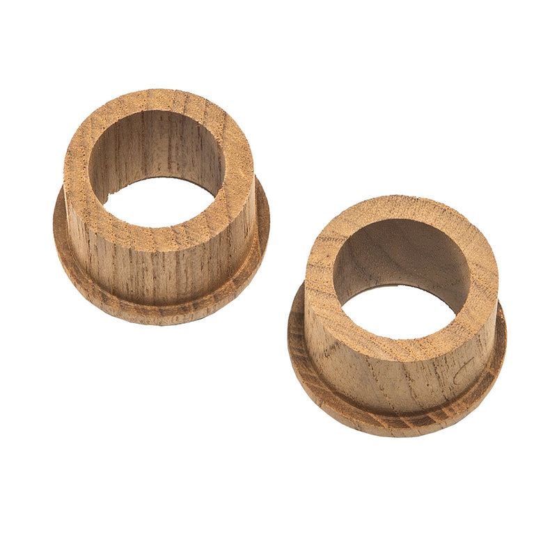 Whitecap Teak Finger Pull - 5-8" Barrel Length - 2 Pack