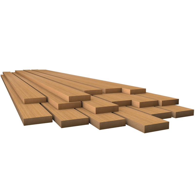 Whitecap Teak Lumber - 1-2" x 1-3-4" x 30"