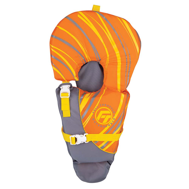 Full Throttle Baby-Safe Vest - Infant to 30lbs - Orange-Grey