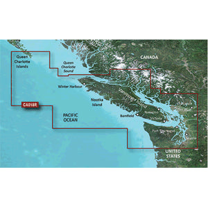 Garmin BlueChart® g3 Vision® HD - VCA018R - Inside - Outside Passage - microSD™-SD™