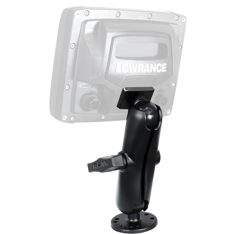 Lowrance RAM 1.5" Mark-Elite 5" Series Quick Release Mount