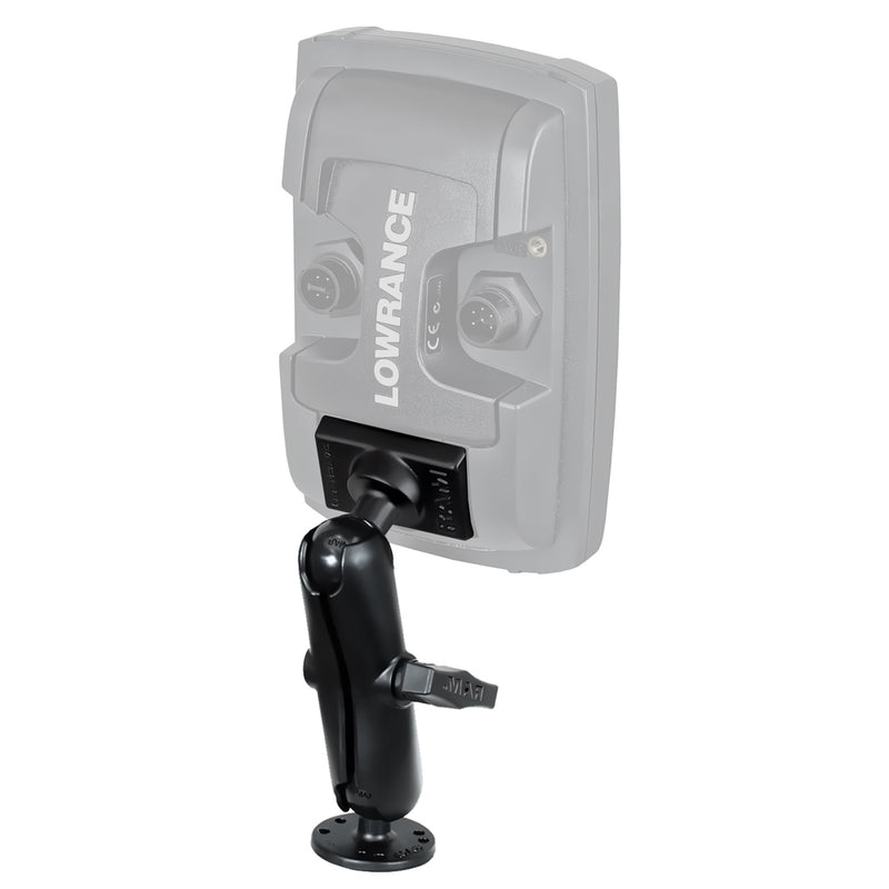 Lowrance RAM 1" Mark-Elite 4" Series Quick Release Mount