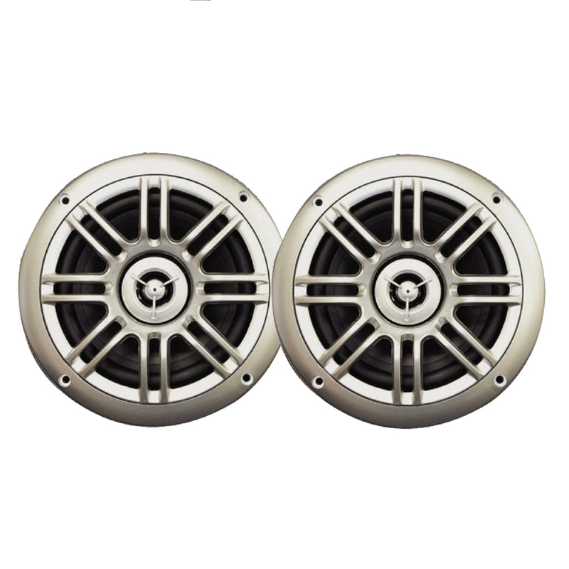 Milennia 6.5" SPK652S Speakers - 150W - Silver