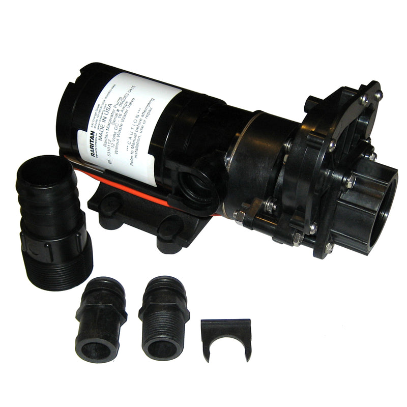 Raritan Macerator Pump - 12v w-Waste Valve