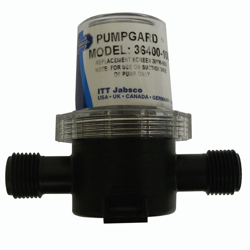 Jabsco Pumpguard In-Line Strainer - 1-2" NPT Port