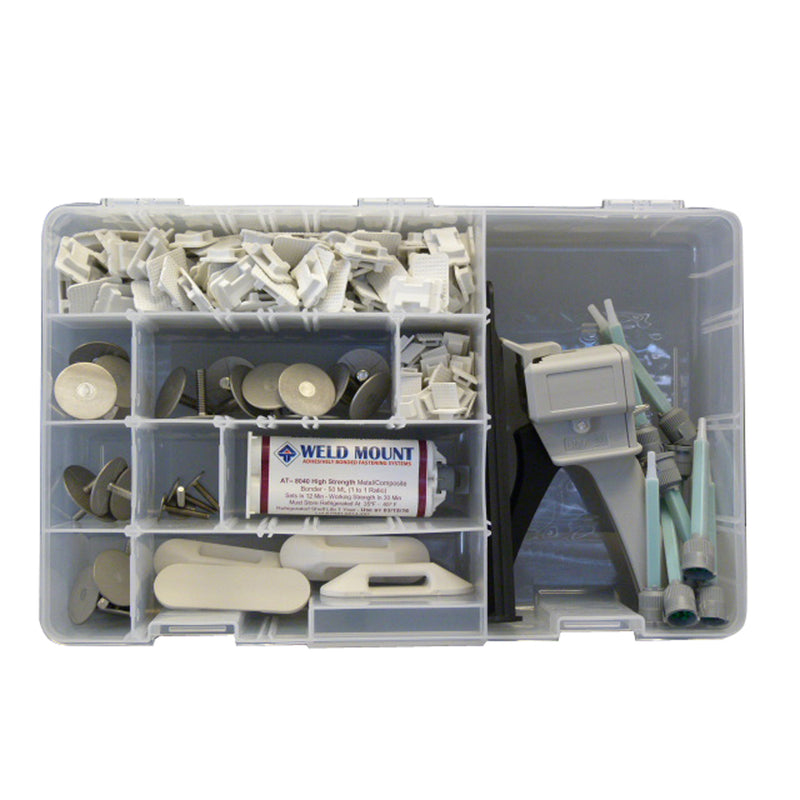 Weld Mount Executive Adhesive & Fastener Kit w-AT-8040 Adhesive