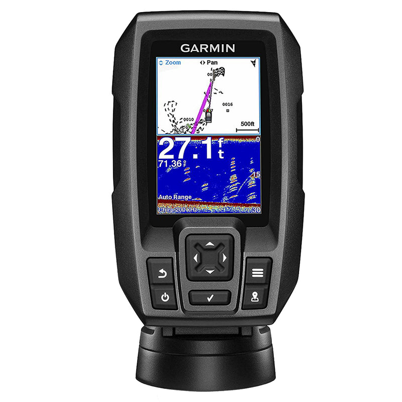 Garmin STRIKER 4 FishFinder w-4-Pin, 77-200kHz TM Transducer