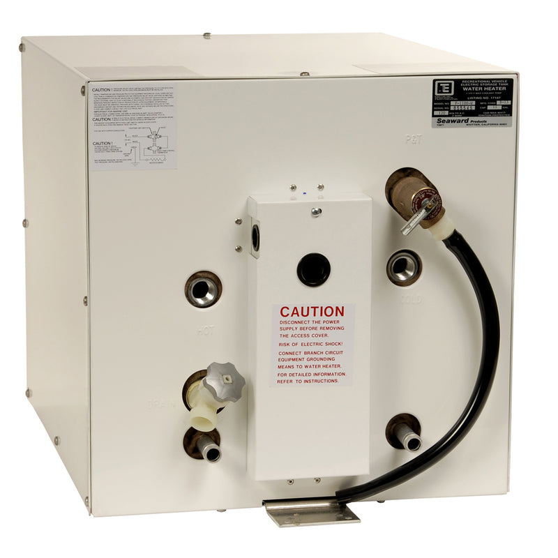 Whale Seaward 11 Gallon Hot Water Heater w-Front Heat Exchanger - White Epoxy - 120V - 1500W