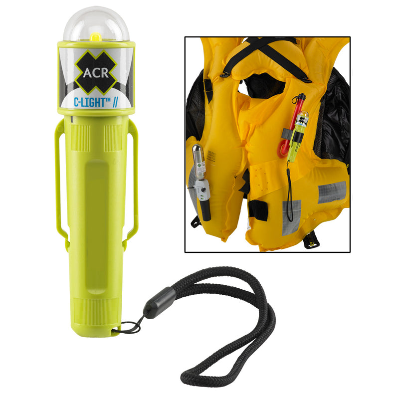 ACR C-Light - Manual Activated LED PFD Vest Light w-Clip