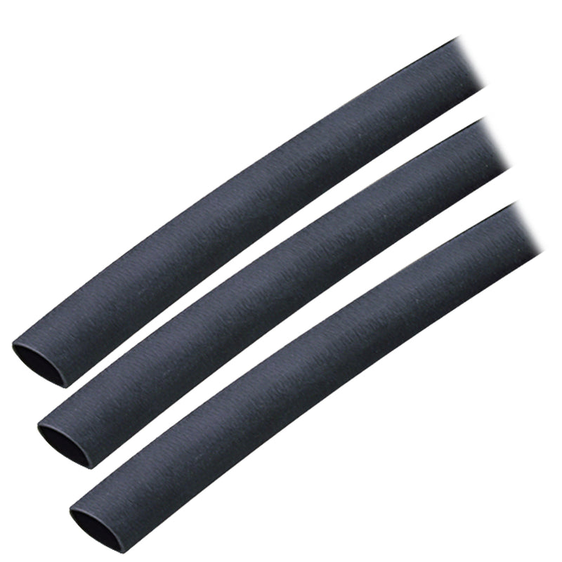 Ancor Adhesive Lined Heat Shrink Tubing (ALT) - 3-8" x 3" - 3-Pack - Black