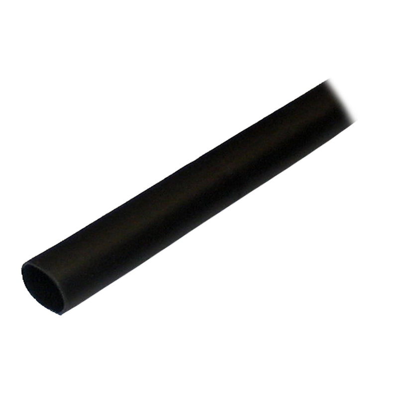 Ancor Adhesive Lined Heat Shrink Tubing (ALT) - 1-2" x 48" - 1-Pack - Black