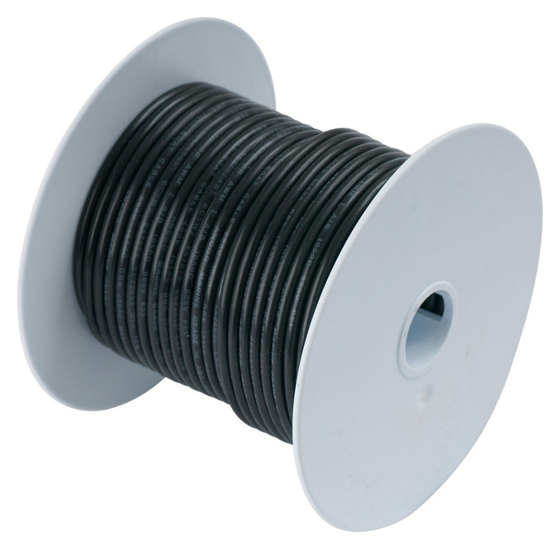 Ancor Black 8 AWG Tinned Copper Wire - 250'