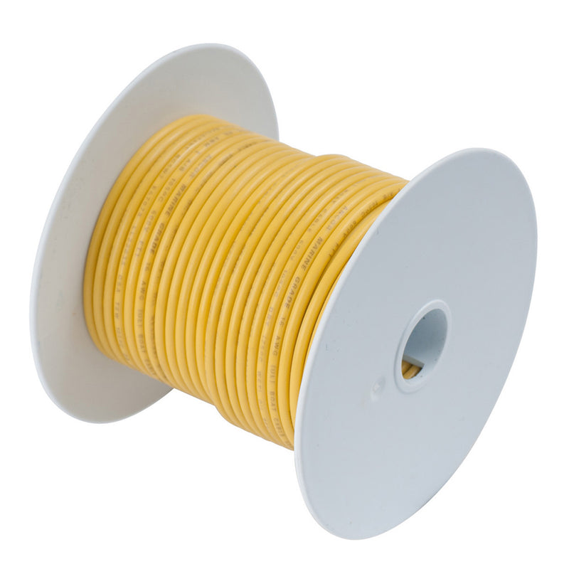 Ancor Yellow 1-0 AWG Tinned Copper Battery Cable - 25'