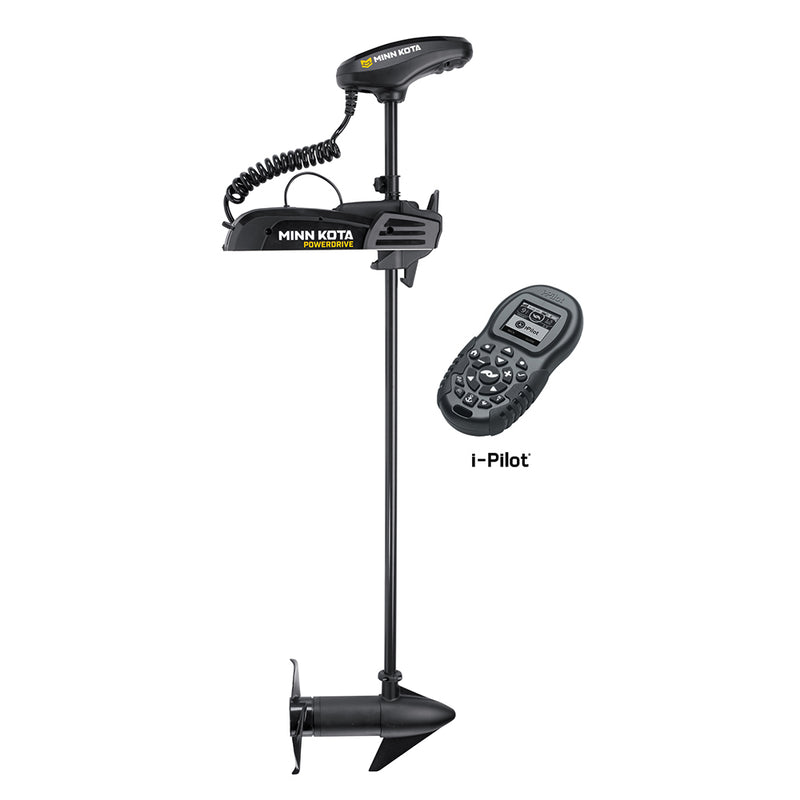 Minn Kota PowerDrive 55 Trolling Motor w-i-Pilot & Bluetooth - 12V-55lb-54"