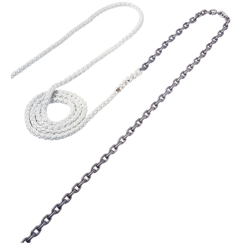 Maxwell Anchor Rode - 20'-3-8" Chain to 200'-5-8" Nylon Brait