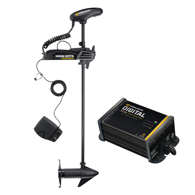 Minn Kota Powerdrive 55_BT - 12v-55lb-54" w- Free MK-106D On-Board Charger