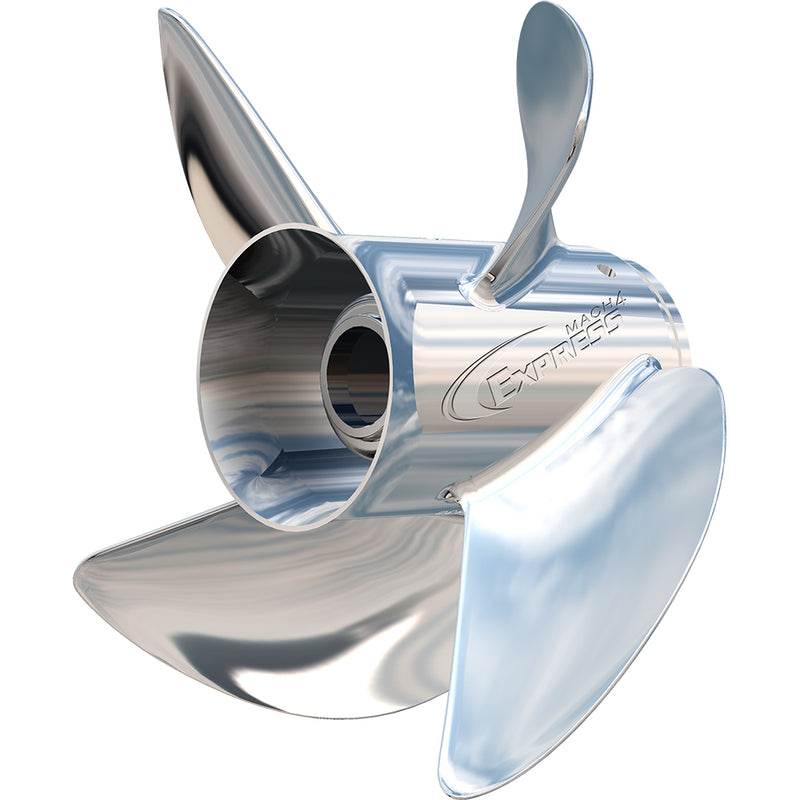 Turning Point Express® Mach4™ - Left Hand - Stainless Steel Propeller - EX1-EX2-1317-4L - 4-Blade - 13.25" x 17 Pitch