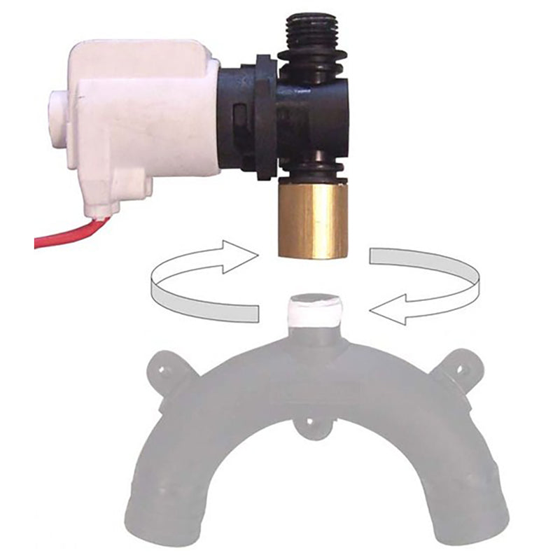 Jabsco Vented Loop Solenoid Valve f-37010 Series Toilet