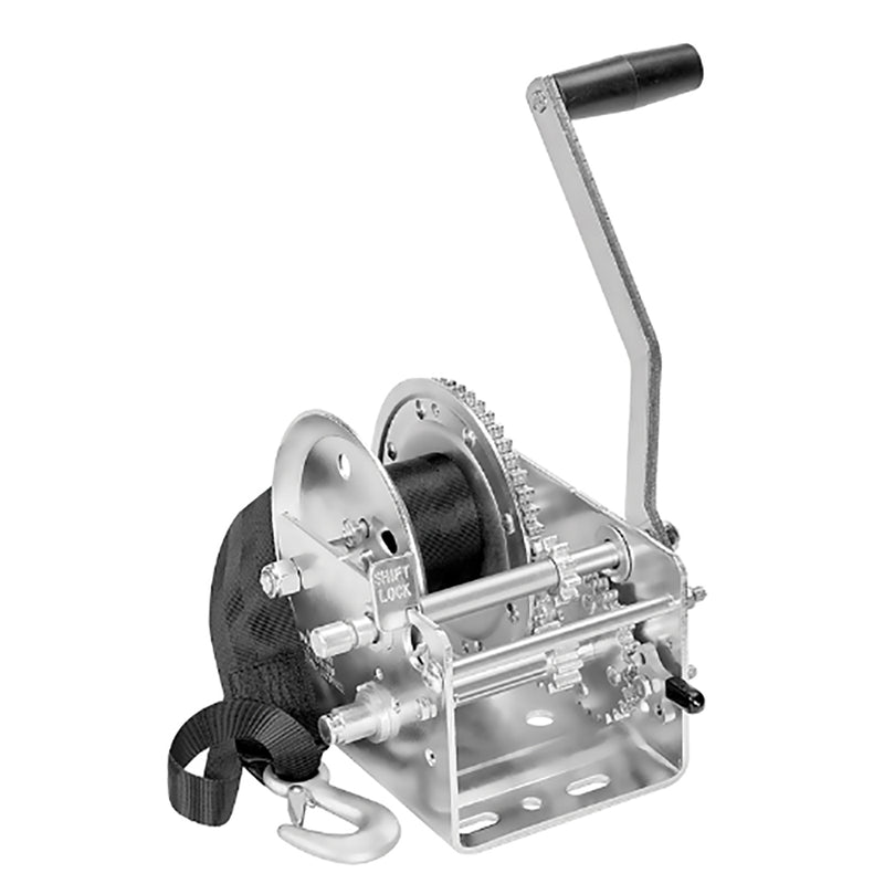 Fulton 2600lb 2-Speed Winch w-20' Strap